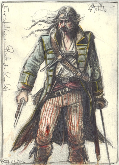A gentleman Pirate of the Caribbean