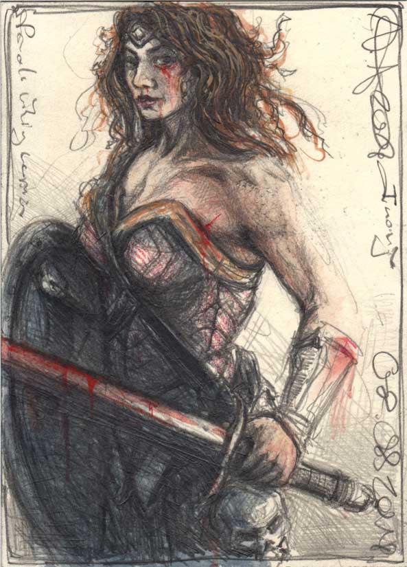 Fronja, female viking warrior