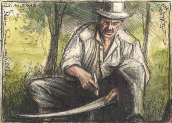 farmer-prepares-his-scythe