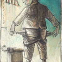 Bankrupt - as always Pleite - wie immer