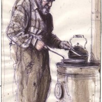 Fried egg with bacon