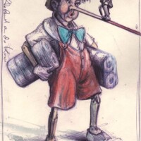 Pinocchio – with distance from the checkout