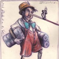Pinocchio – with distance from the checkout