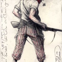 The clown who wanted to play soldier or the soldier who would have preferred to be a clown