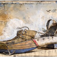 Shoe slipper from an ambitious globetrotter