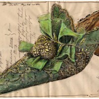 Weddingshoe of Marie Antionette