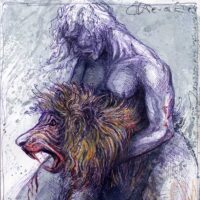 Heracles and the nemeic lion
