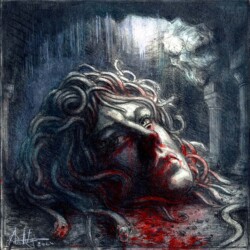 The head of Medusa The head of Medusa