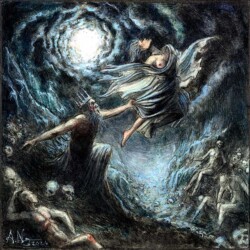 The abduction of Persephone The abduction of Persephone