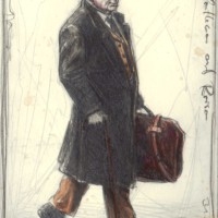 A gentleman traveling