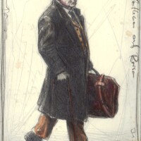 A gentleman traveling
