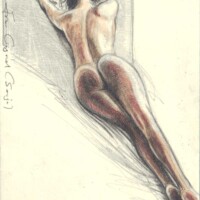 Young lying woman (Sonja)